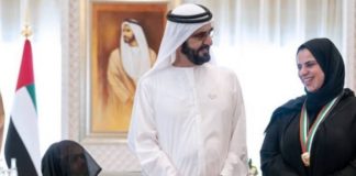 Teacher who won Sheikh Mohammed’s heart honoured, promoted Sheikh Mohammed teach honour