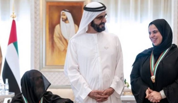 Sheikh Mohammed teach honour