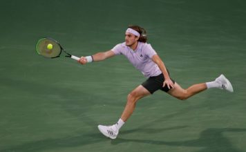 Tsitsipas, Evans meet in Dubai Duty Free Tennis semi-finals Stefanos Tsitsipas Dubai Duty Free Tennis