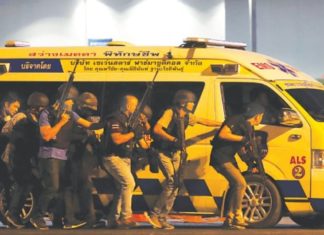 Thai soldier kills 20 in shooting spree Soldier shooting in Thailand