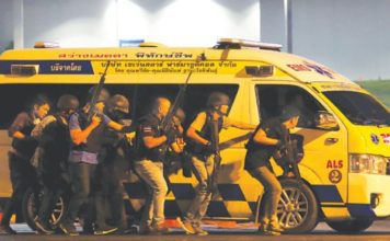 Thai soldier kills 20 in shooting spree Soldier shooting in Thailand