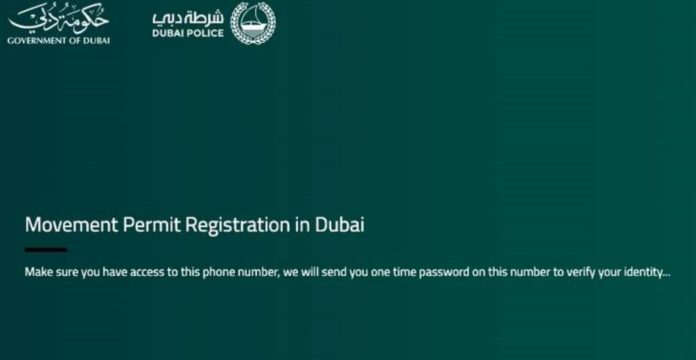 Dubai move permit