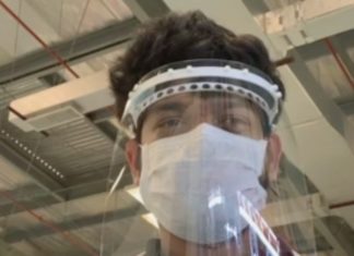 COVID-19: Sharjah firm produces 3D-printed face masks SRTI park face mask new