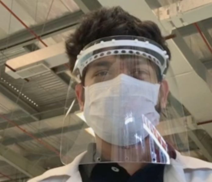 SRTI park face mask new