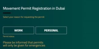 COVID-19: Movement permit restricted in Dubai Dubai movement permit