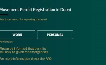 COVID-19: Movement permit restricted in Dubai Dubai movement permit