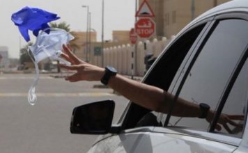 Dh1000 fine if you throw used face masks, gloves out of vehicle face mask car dubai abu dhabi