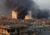 Protests start in Beirut after explosion, 157 killed Beirut explosion