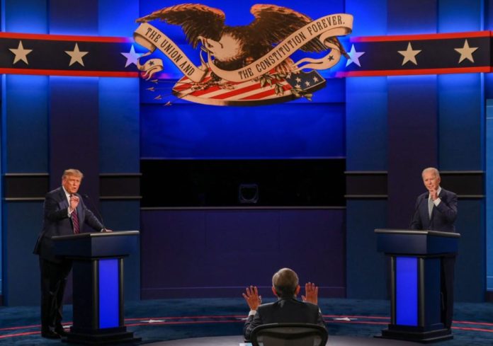 Trump Biden debate presidential election
