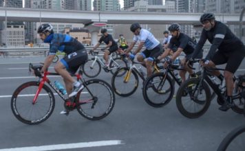 Sheikh Hamdan leads over 20,000 cyclists in Dubai Sheikh Hamdan leads over 20,000 cyclist