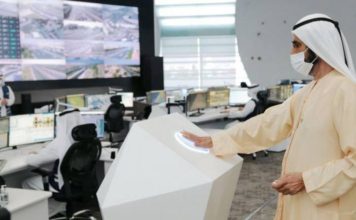 Sheikh Mohammed opens smart traffic monitoring system Sheikh Mohammed opens smart traffic monitoring system