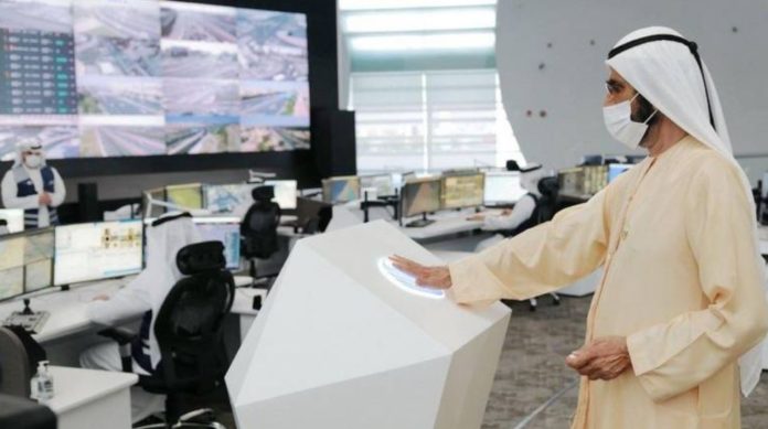 Sheikh Mohammed opens smart traffic monitoring system