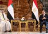 Sheikh Mohamed bin Zayed lands in Egypt
