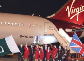 Virgin Atlantic starts Pakistan flights Virgin Atlantic Pakistan Islamabad London
