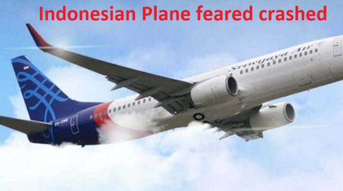 Indonesia’s Sriwijaya Air jet feared crashed after losing contact