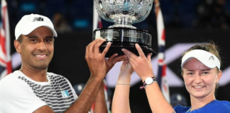 Krejcikova, Ram win Australian Open mixed doubles title Krejcikova and Ram win Australian Open mixed doubles title