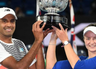 Krejcikova, Ram win Australian Open mixed doubles title Krejcikova and Ram win Australian Open mixed doubles title