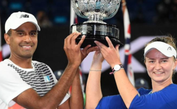Krejcikova, Ram win Australian Open mixed doubles title Krejcikova and Ram win Australian Open mixed doubles title