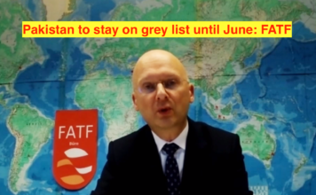 FATF: Pakistan to stay on grey list until June meet Pakistan to stay on grey list until June: FATF