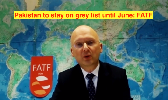 Pakistan to stay on grey list until June: FATF