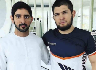Sheikh Hamdan meets UFC star Khabib in Dubai Sheikh Hamdan Khabib
