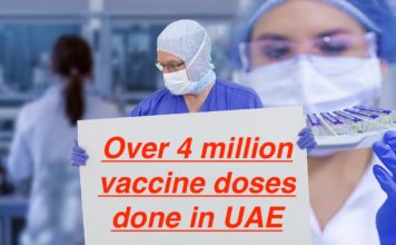 Covid-19: UAE crosses 4 million vaccine doses mark UAE coronavirus Covid-19 vaccination