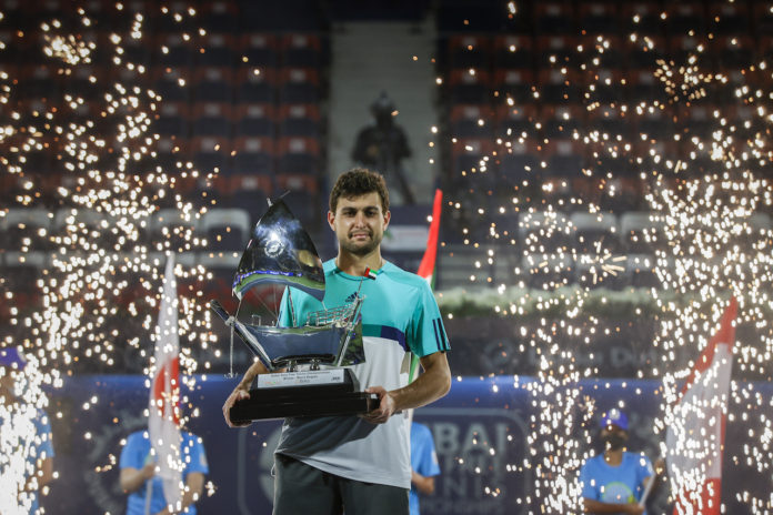 Aslan Karatsev Defeats Lloyd Harris To Win Dubai Duty Free Tennis Championships