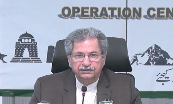 Pakistan postpones all exams, says Shafqat Mahmood