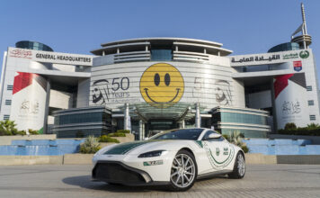 Dubai Police fleet gets Aston Martin Vantage Dubai Police fleet gets Aston Martin Vantage