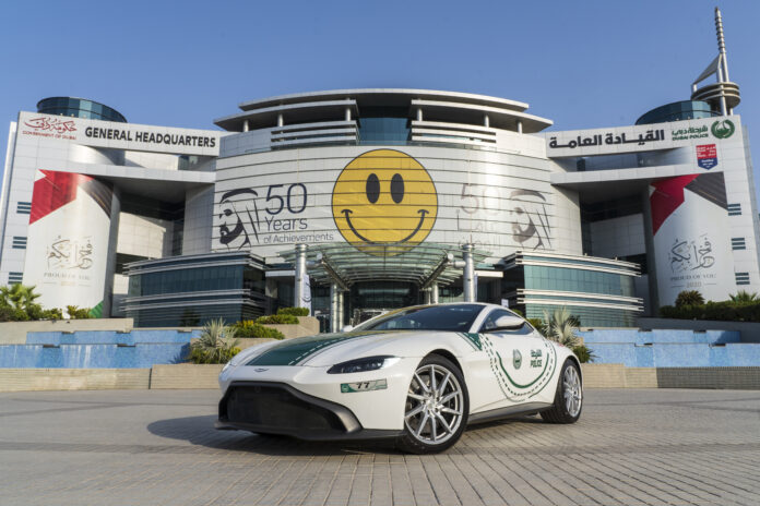 Dubai Police fleet gets Aston Martin Vantage