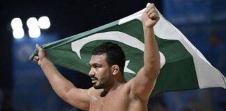 Pakistan’s top wrestler Inam Butt wins gold medal Pakistan's top wrestler Inam Butt wins gold medal