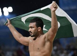 Pakistan’s top wrestler Inam Butt wins gold medal Pakistan's top wrestler Inam Butt wins gold medal