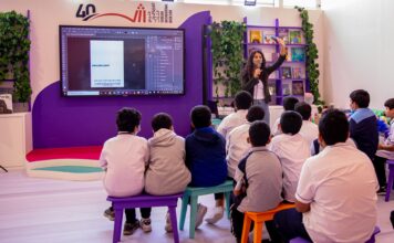 Children discover film production secrets at SIBF