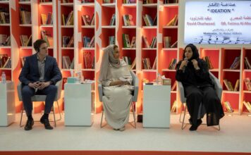 Emirati-British duo tell SIBF visitors all about the process of ideation at SIBF 2021