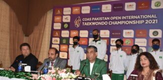 COAS Pakistan Open International (G1) Taekwondo Championship from Nov 6