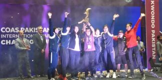 Kazakhstan win COAS Pakistan Open Taekwondo Kazakhstan win COAS Pakistan Open Taekwondo