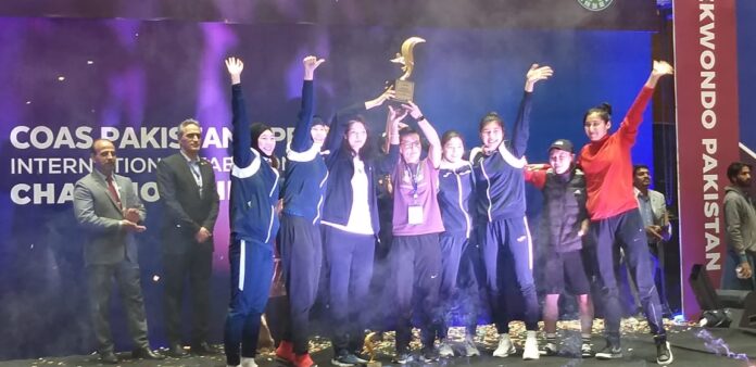 Kazakhstan win COAS Pakistan Open Taekwondo