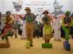 Live comic mime encourages visitors to read at SIBF 2021