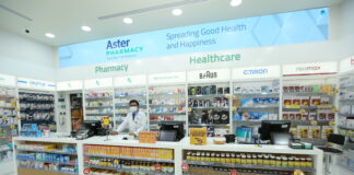 Aster Pharmacy launches a range of products at Arab Health Aster Pharmacy at Arab Health
