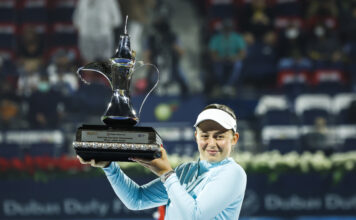 Ostapenko wins Dubai Duty Free Tennis Championships Dubai Duty Free Tennis Championships