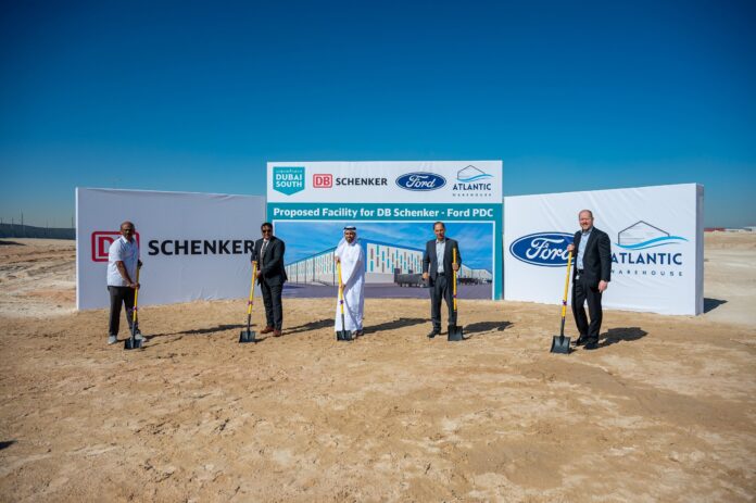 Ford Middle East, DB Schenker breaks ground on 42,000-sq-m parts distribution center