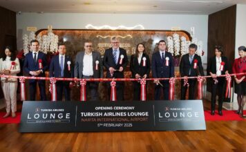 Turkish Airlines opens its largest international lounge outside Istanbul at Tokyo Narita airport