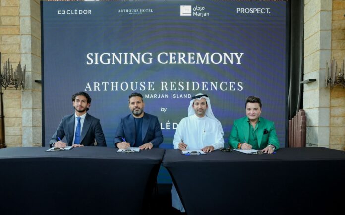 Clédor Partners with Arthouse Hotel NYC to Launch AED 400M Residences on Al Marjan Islands