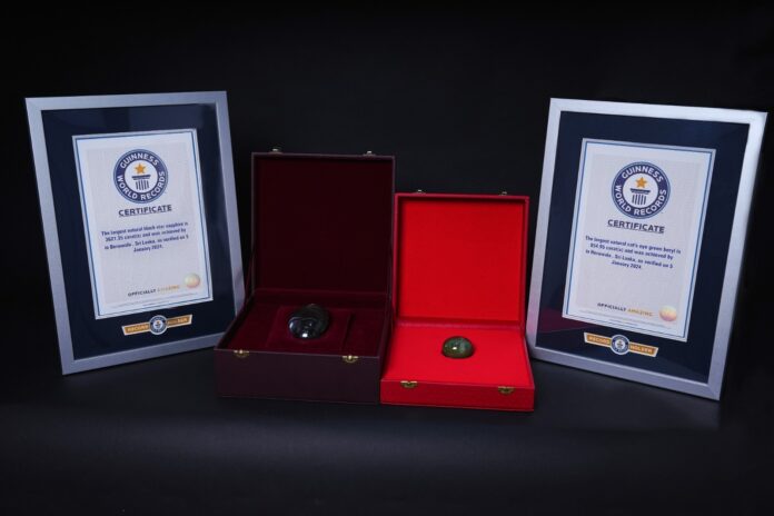 The Guinness Star and the Crescent: Record-Breaking Gemstones, Certified by Dubai Central Laboratory