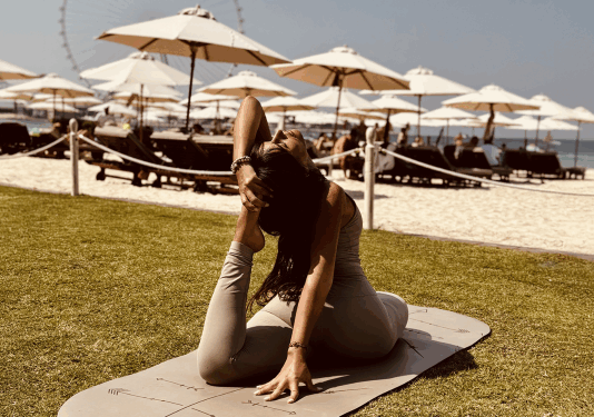 Azure Beach Introduces Exclusive Sunrise Yoga Series in Collaboration with Samsara Tribe
