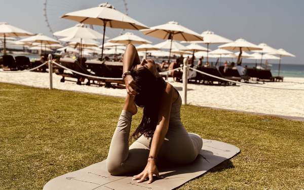 Azure Beach Sunrise Yoga Class 11