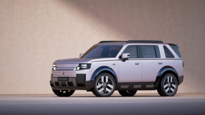 FREELANDER 8 dimension FREELANDER International announces dimensions of its first strategic model: FREELANDER 8