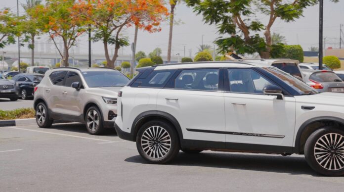 VPD Ghost Parking new Intelligent Vehicle Spotted on Dubai’s Streets – Whose Secret Intelligent Parking Technology is This?