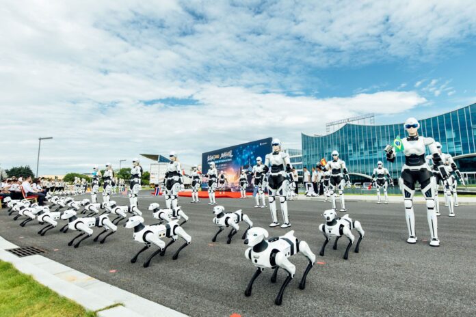 AiMOGA pic1a OMODA & JAECOO’s AI Ecosystem Expands Globally as AiMOGA Surpasses 2,000 Overseas Robot Deliveries
