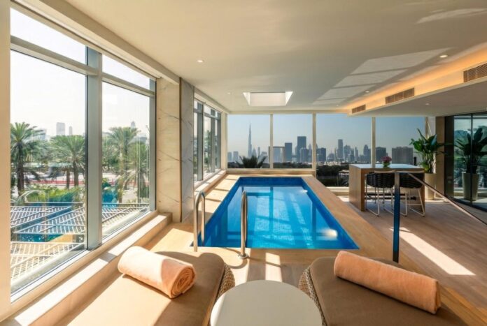 Al Bandar Rotana Plunge Pool Your Own Private Pool, Your Own Dubai Escape: Discover the Ultimate Staycation at Al Bandar Rotana